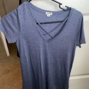 Front cross garage shirt